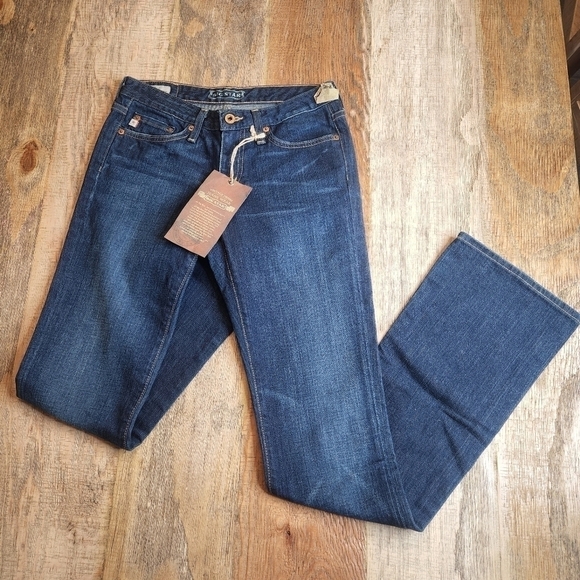 New BIG STAR "LOU" Easy Boot Mid Rise Medium Wash Jean - Picture 2 of 10